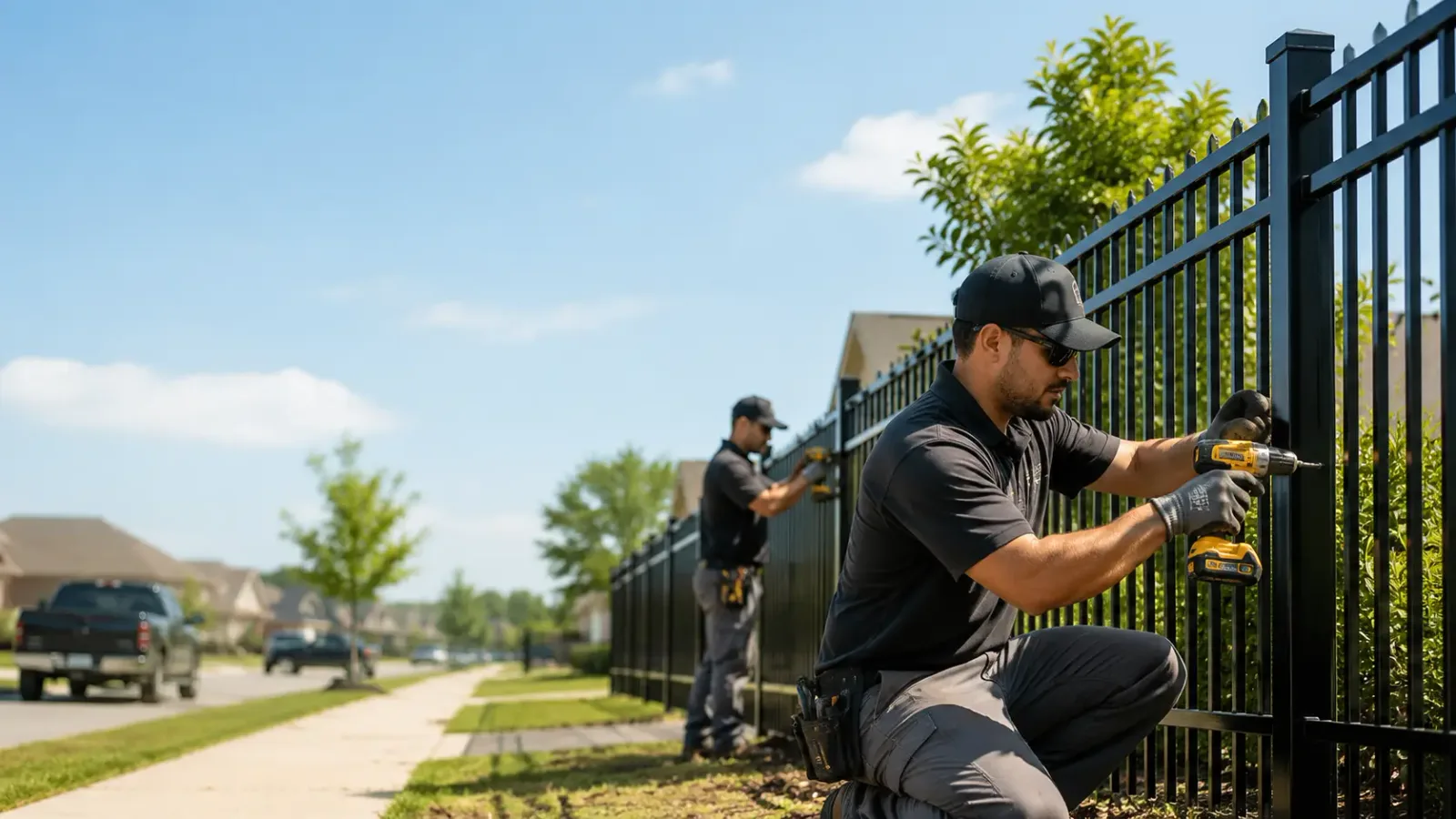 Metal Fence Installation in Dawson, AL